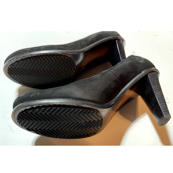 Donald Pliner Black‎ Suede High Heel Pump Size 8.5M - Picture 7 of 8